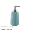Dosasapone bagno Marika in ceramica 400 ml azzurro polvere