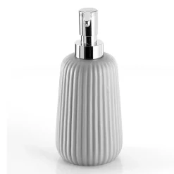 Dosasapone bagno Marika in ceramica 400 ml grigio