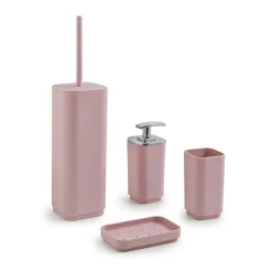 Dosasapone bagno Seventy in resine termoplastiche rosa matt