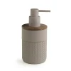 Dosasapone bagno Thea Bamboom in resina 200 ml grigio/naturale scuro