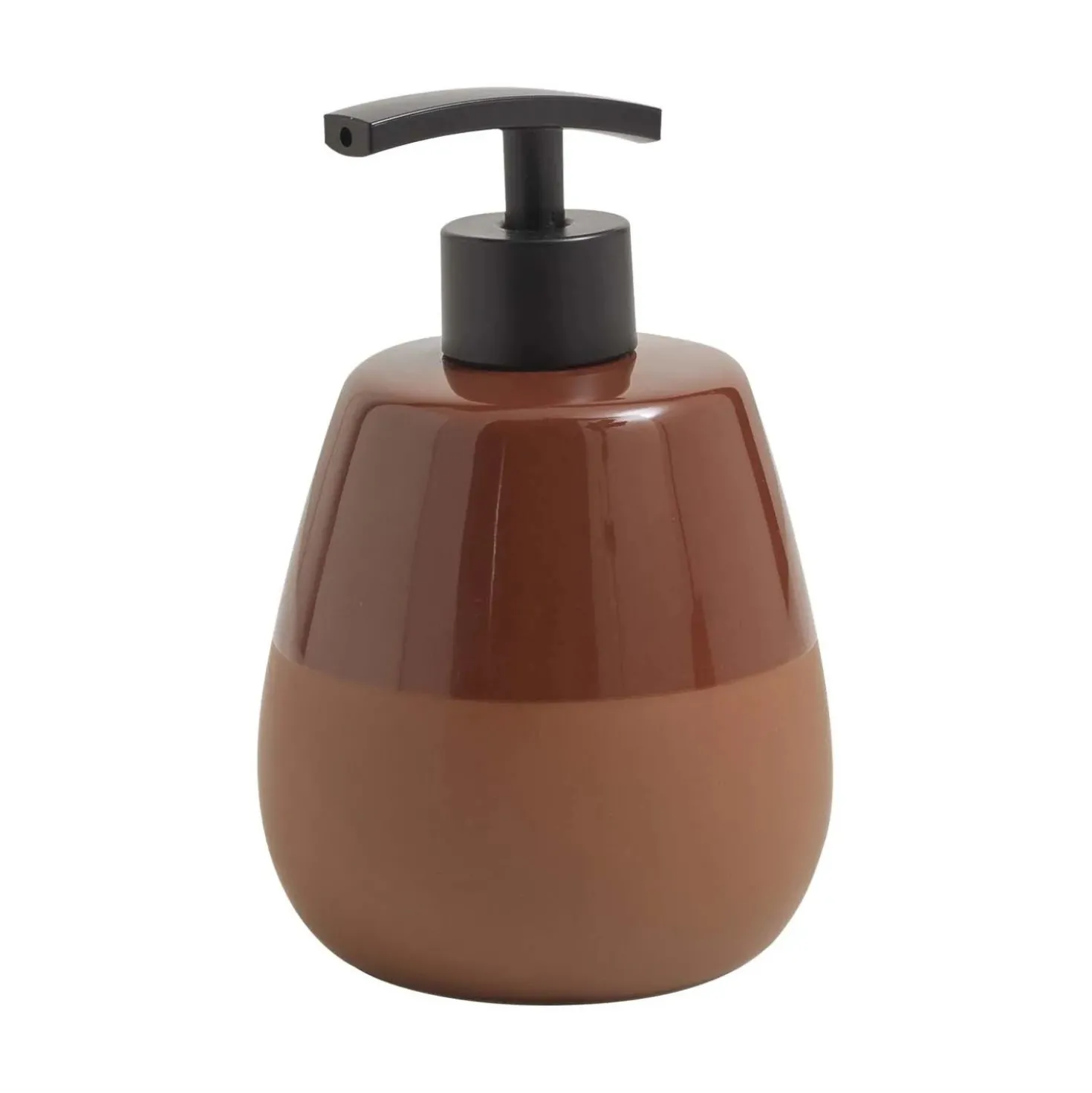Dosasapone bagno Wilma in ceramica 450 ml terracotta