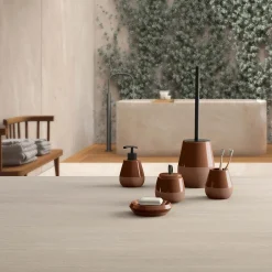 Dosasapone bagno Wilma in ceramica 450 ml terracotta
