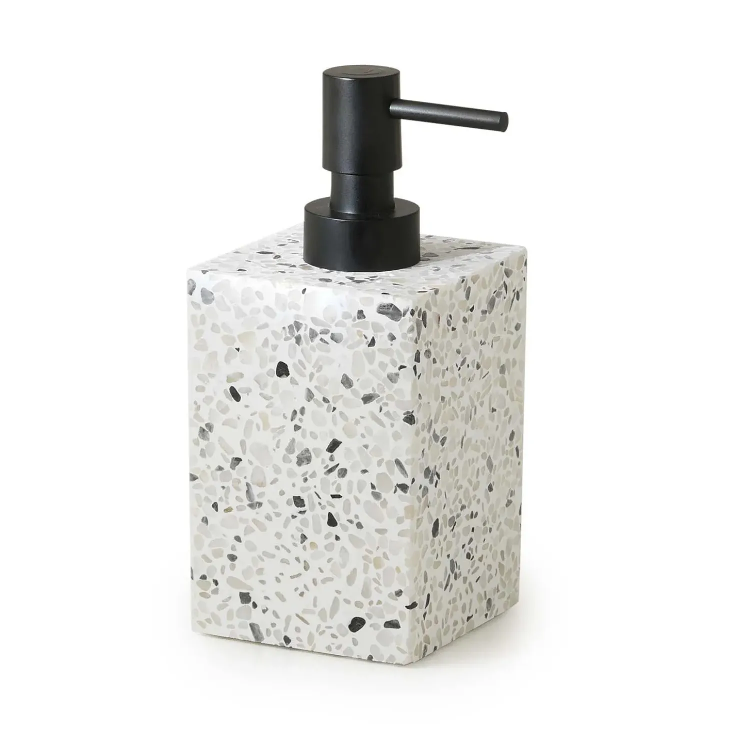 Dosasapone bagno Zoe in resina 250 ml bianco