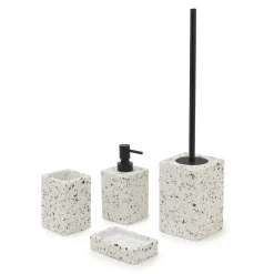 Dosasapone bagno Zoe in resina 250 ml bianco