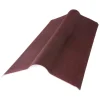 Elemento di colmo per lastre da copertura Onduline 100x50 cm rosso