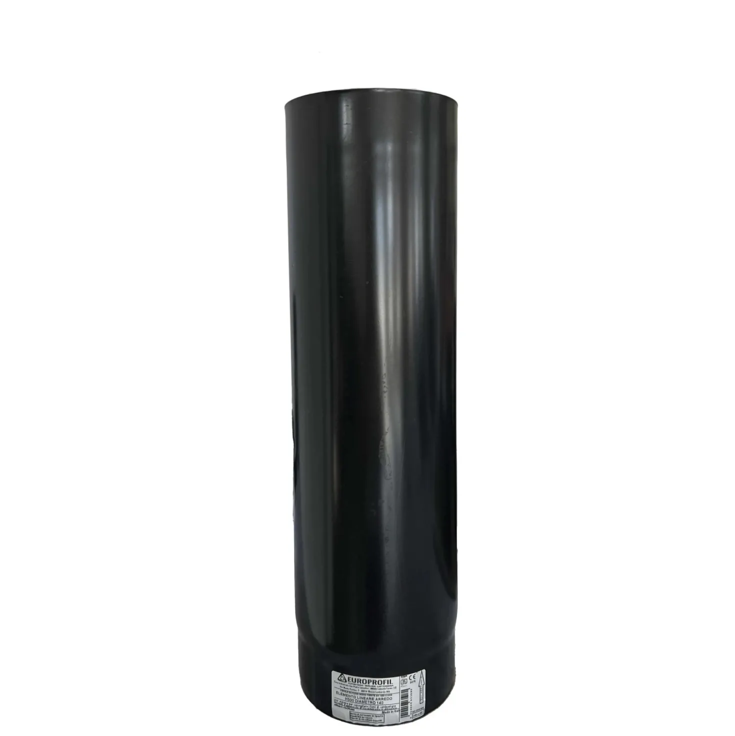 Elemento lineare per canale da fumo serie Arredo-Legna Ø 150 x H 500 mm