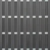 Elemento per recinzioni privacy WPC alluminio 180 x 180 cm antracite