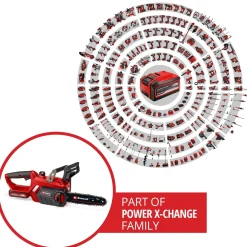 Elettrosega a batteria Einhell GE-LC 18 Li Kit Power X-Change 1x3 Ah