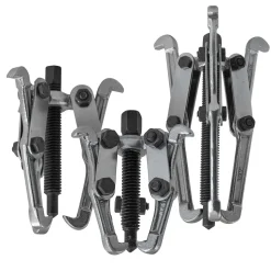 Estrattori in acciaio diverse dimensioni set 3 pz