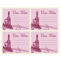 Etichette adesive stile vintage 100 pz
