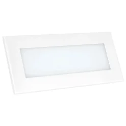 Faretti ad incasso LED segnapasso Cortes 5W+1W 650Lm 4000K IP65
