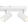Faretto 3 luci Globo Robby 41x6x12 mm bianco