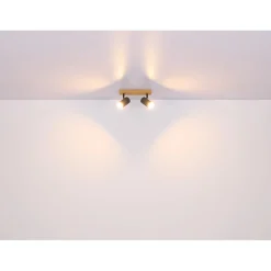 Faretto 3 luci Globo Robby 41x6x12 mm bianco