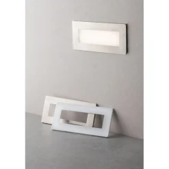 Faretto da incasso a led Bolt 5 W 650 lm nichel 18,1 X 4,7 X 8,1 cm