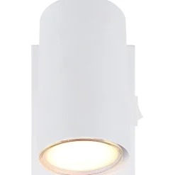 Faretto Globo Robby 7x10 cm bianco