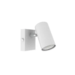 Faretto Globo Robby 7x10 cm bianco