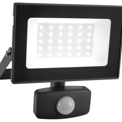 Faretto LED 30 W con sensore Grigio