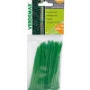 Fascetta universale dentellata lunghezza mm 100 busta 100 pz colore verde