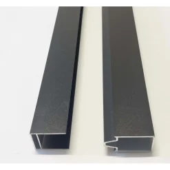 Fascia superiore e inferiore in PWC per pannello nero