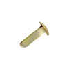Ferma campioni acciaio ottonato 32 mm 8 pz