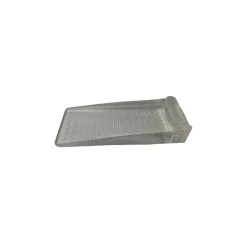 Fermaporta antiurto in plastica trasparente