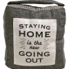 Fermaporta in tessuto con sabbia Staying Home - Going Out