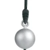 Fermatovaglia in metallo a sfera 4 pz
