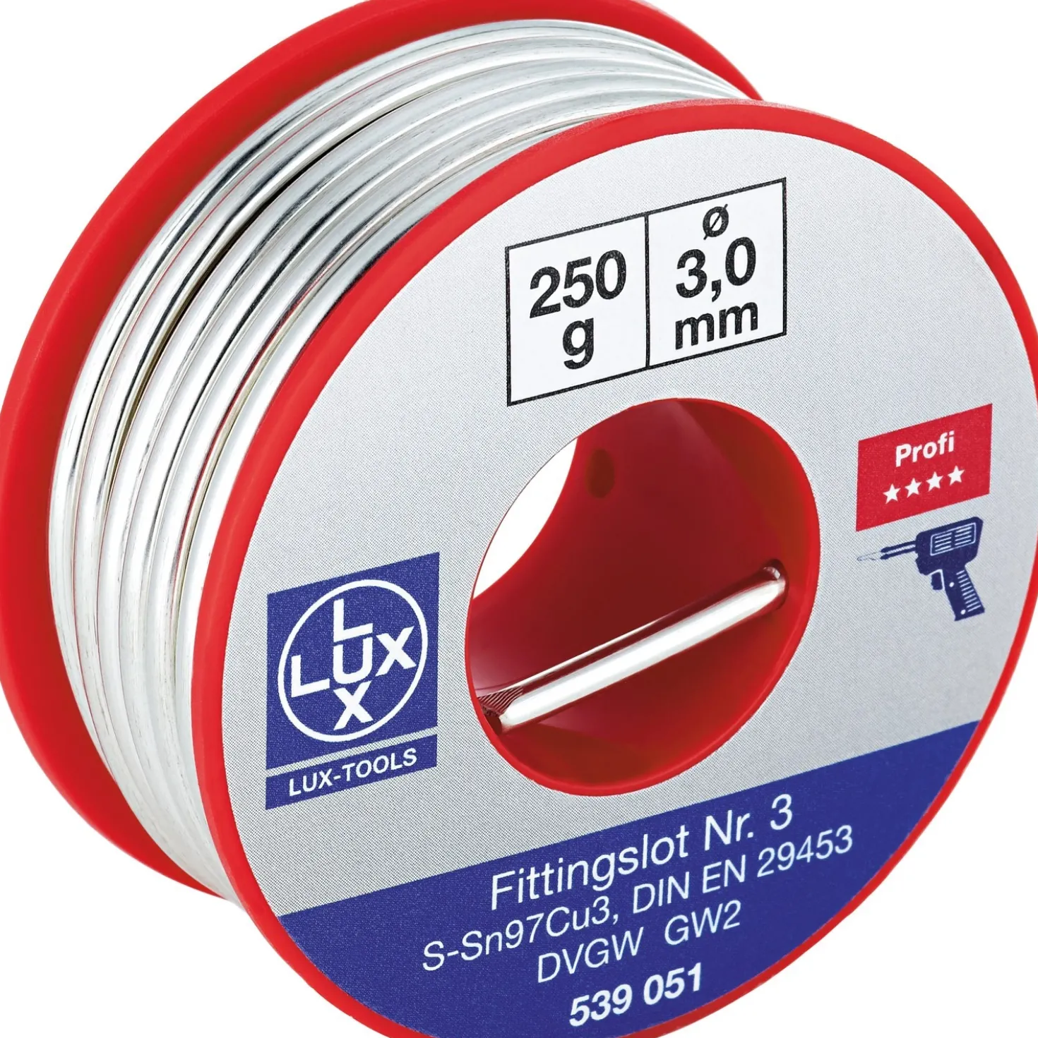 Filo per saldatura LUX-TOOLS Ø 3 mm 250 g