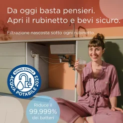 Filtro acqua sottolavello Brita mypure Slim V-MF