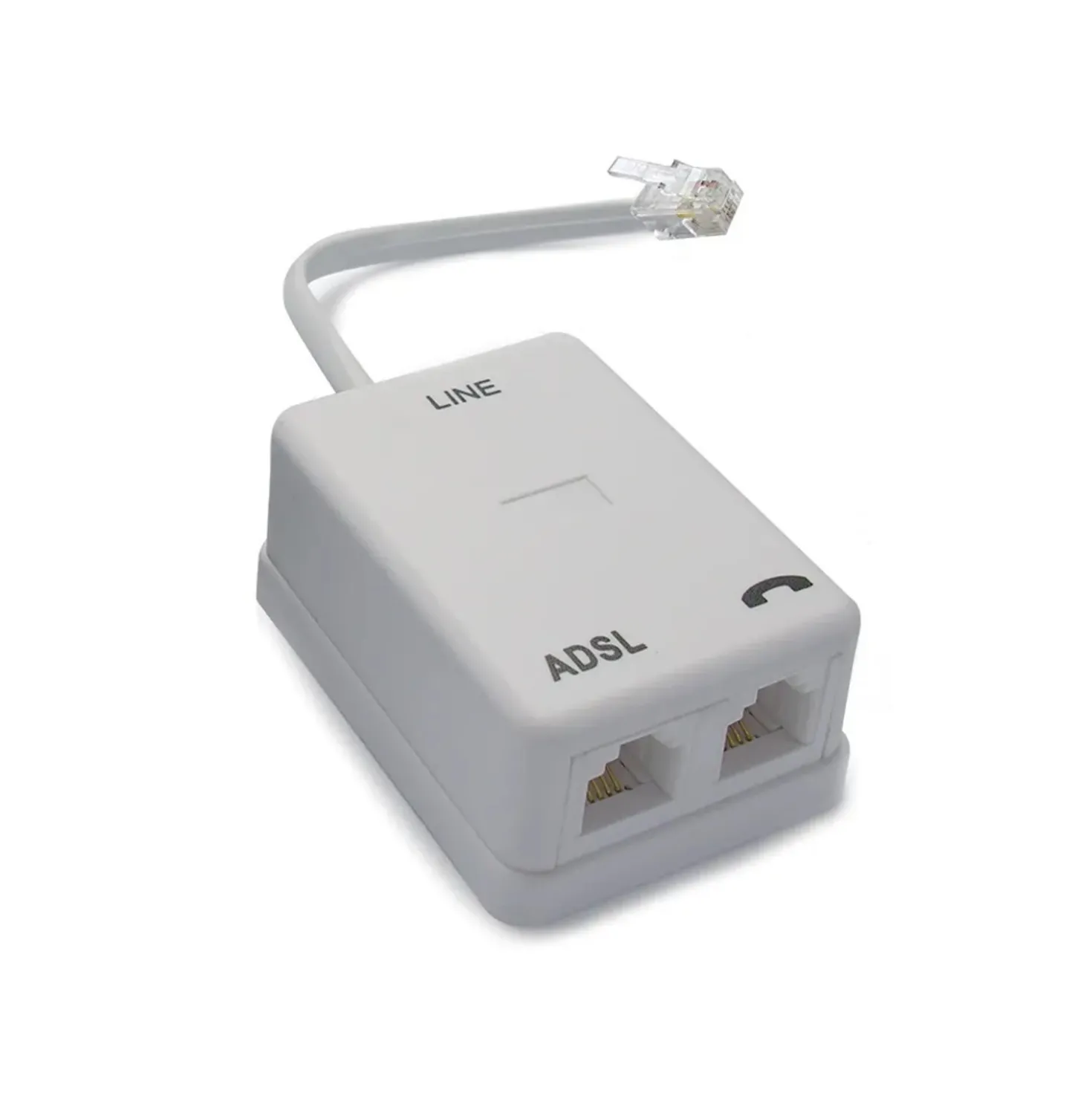 Filtro ADSL RJ11 con cavetto bianco