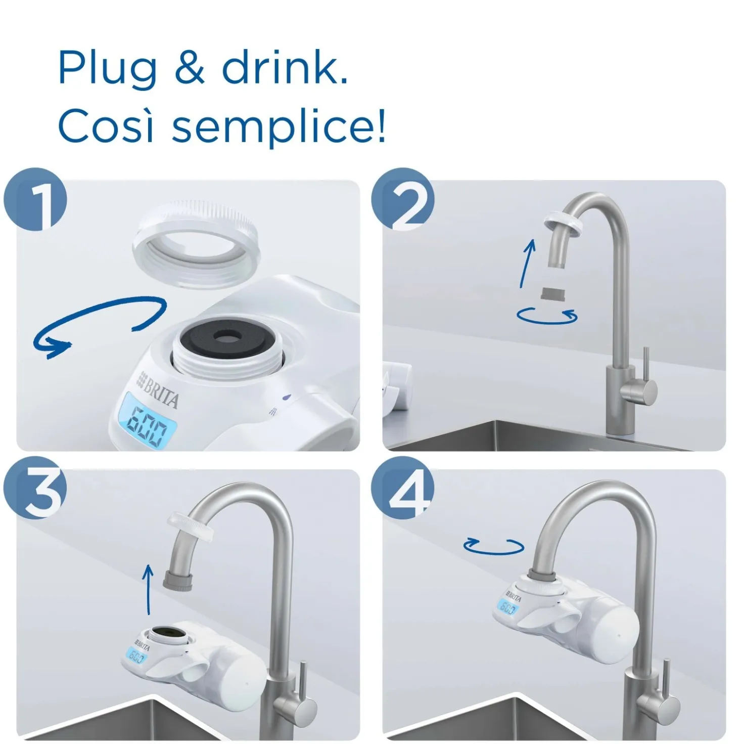 Filtro per acqua Brita On Tap Pro V-MF