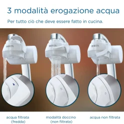 Filtro per acqua Brita On Tap V bianco con 1 filtro V incluso