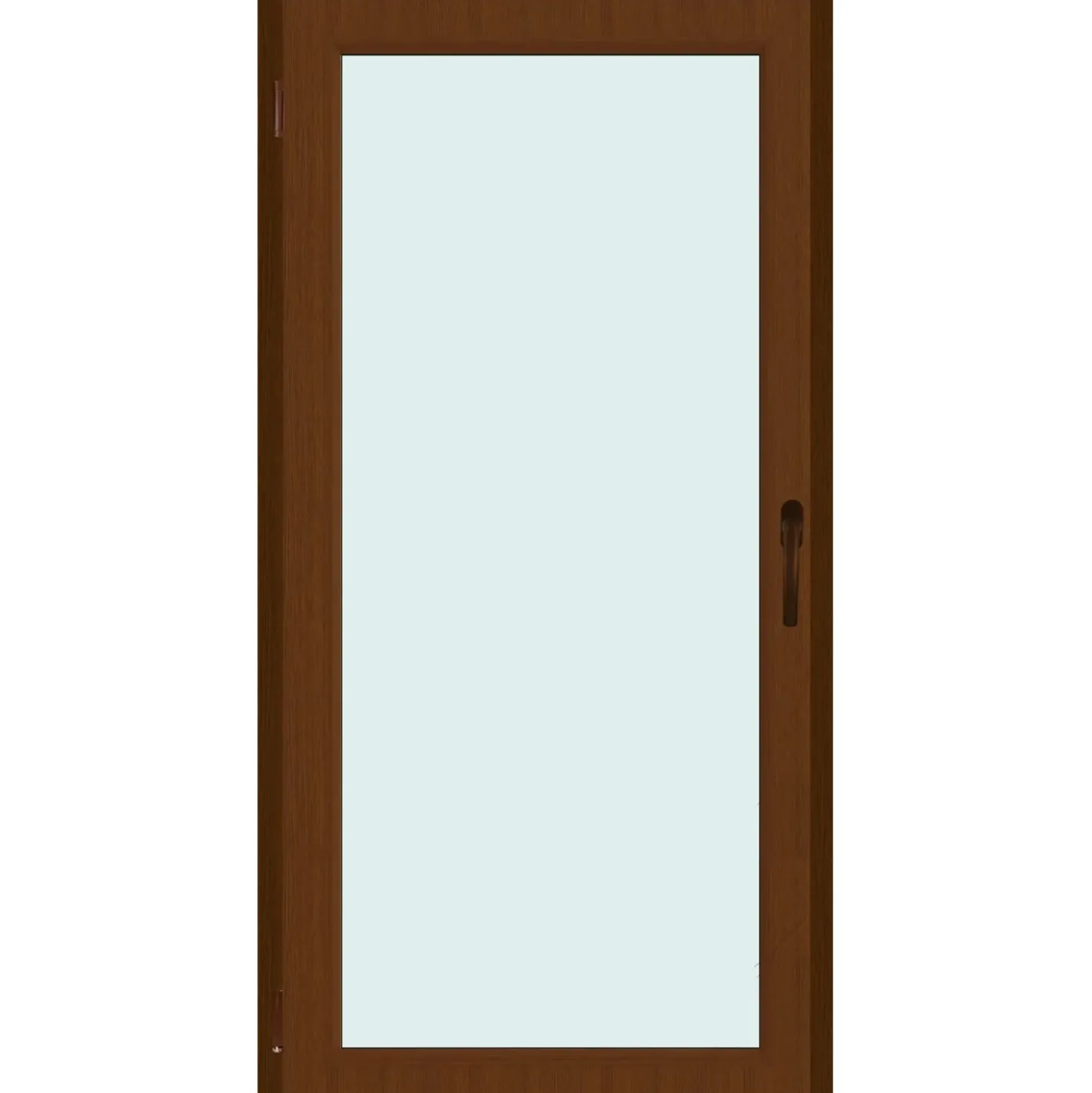 Finestra 1 anta 45 cm x 80 cm destra noce