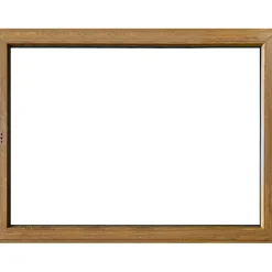 Finestra 1 anta dx pvc color legno 60x80 cm