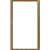 Finestra 1 anta dx pvc color legno 80x45 cm