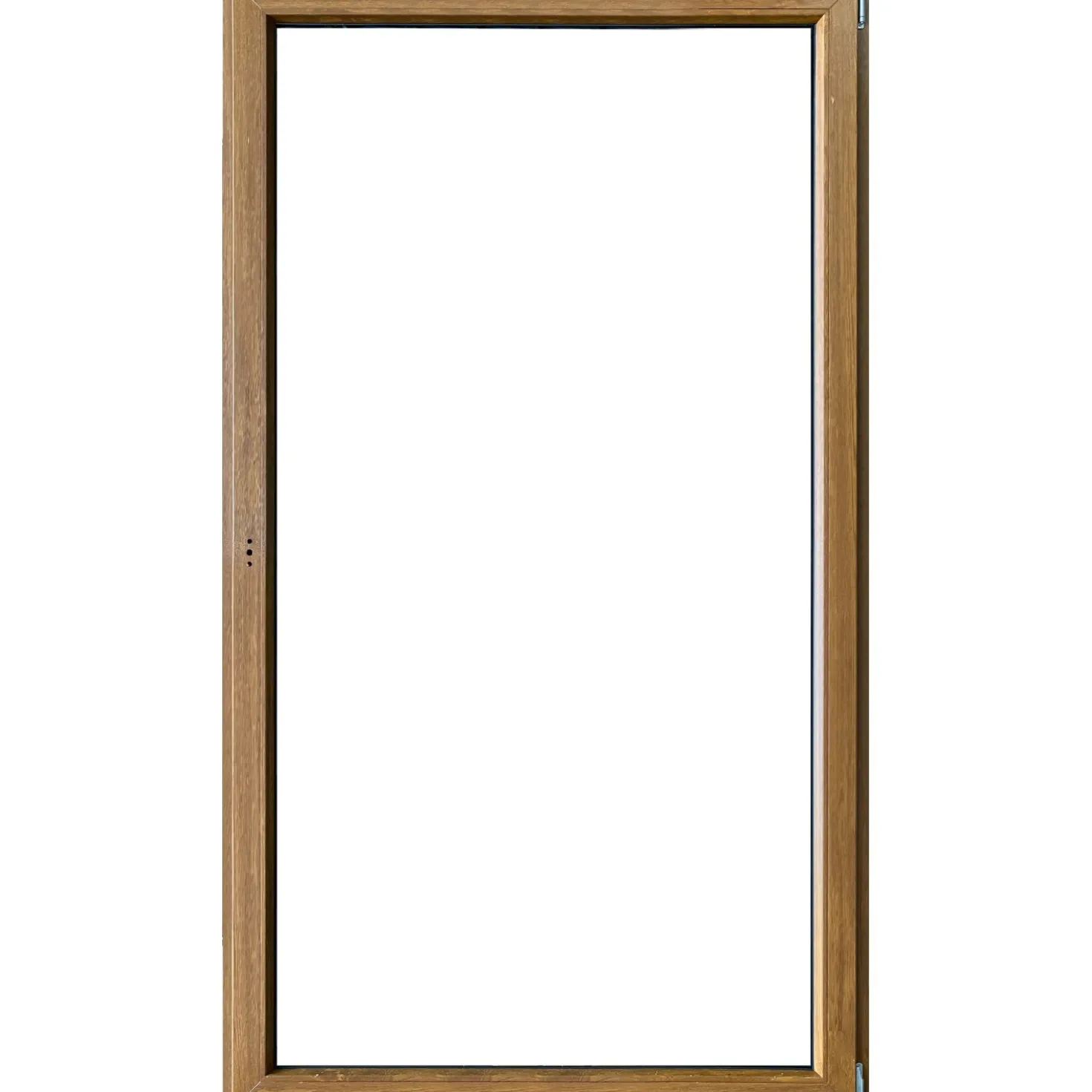 Finestra 1 anta dx pvc color legno 80x45 cm