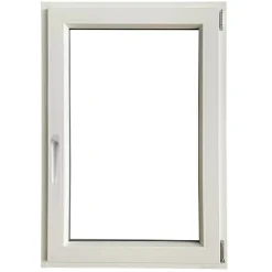 Finestra 1 anta dx PVC 60x120 cm