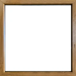 Finestra 1 anta sx pvc color legno 45x45 cm
