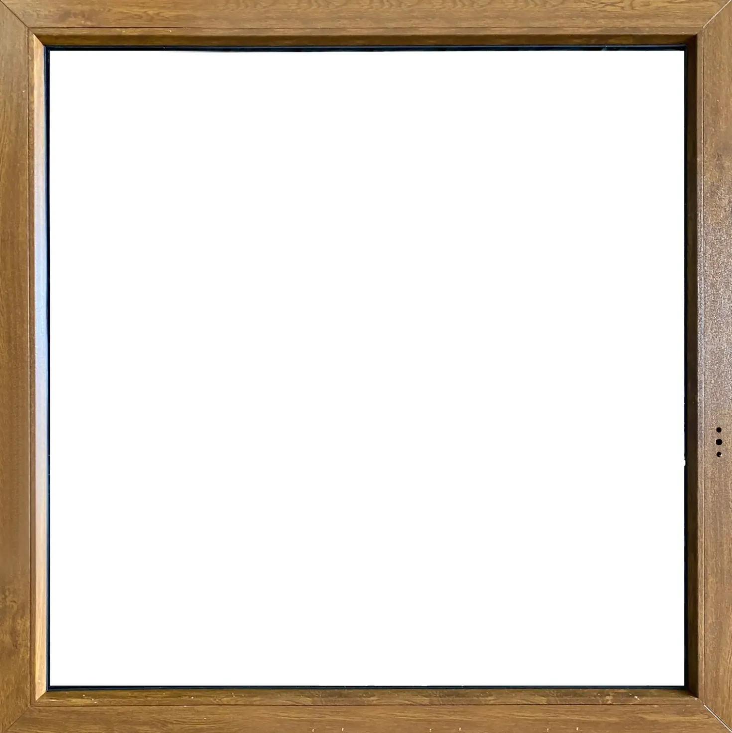 Finestra 1 anta sx pvc color legno 45x45 cm