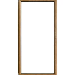 Finestra 1 anta sx pvc color legno 120x60 cm