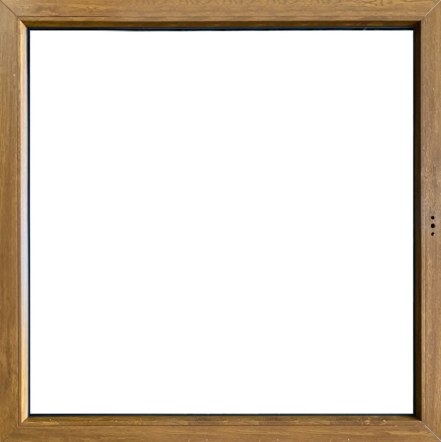 Finestra 1 anta sx pvc color legno 60x60 cm