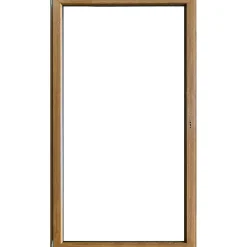 Finestra 1 anta sx pvc color legno 80x45 cm