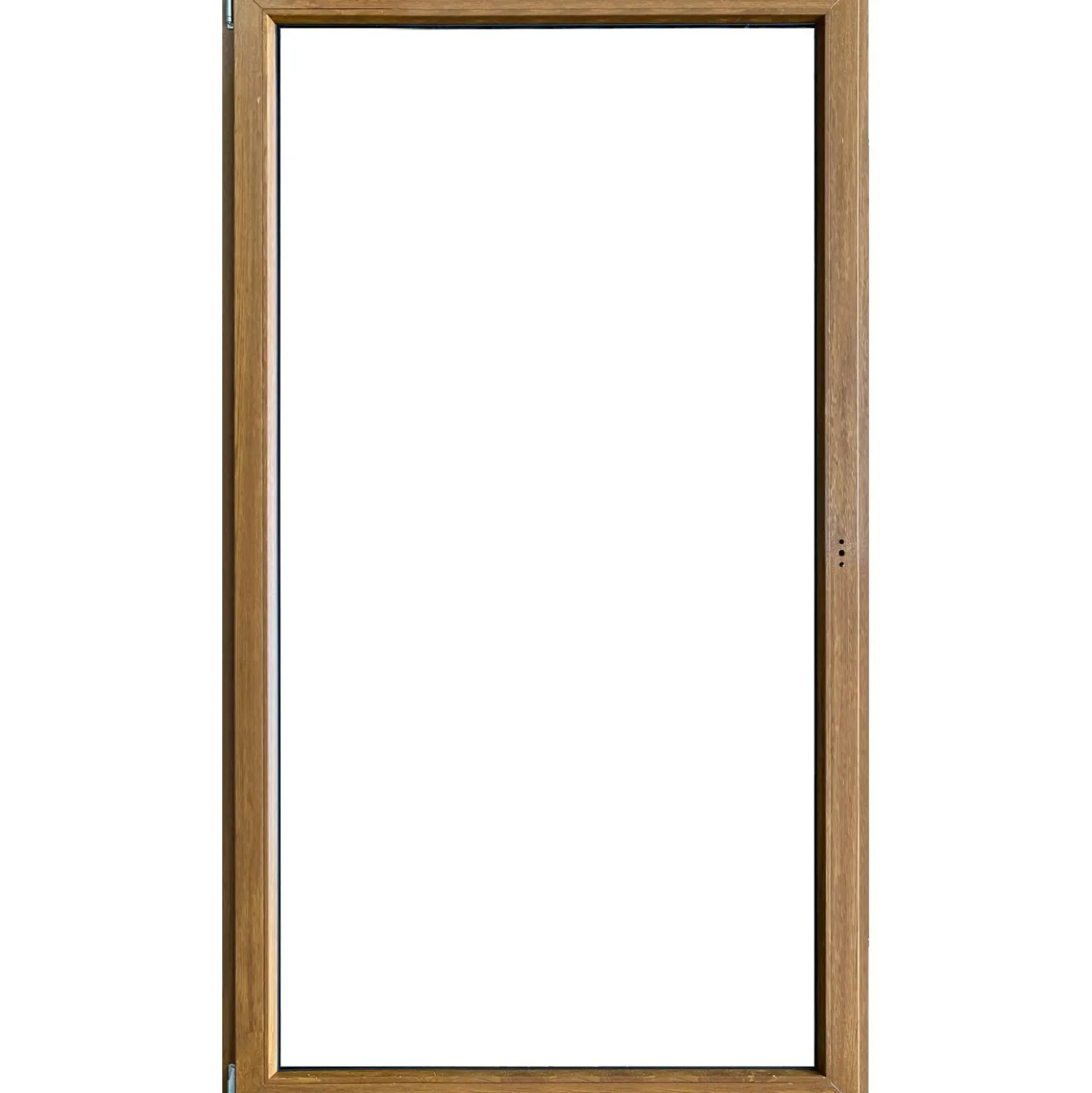 Finestra 1 anta sx pvc color legno 80x45 cm