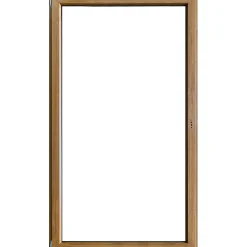 Finestra 1 anta sx pvc color legno 140x80 cm