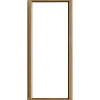 Finestra 1 anta sx pvc color legno 140x60 cm