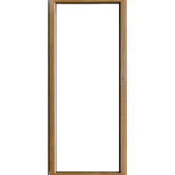 Finestra 1 anta sx pvc color legno 140x60 cm