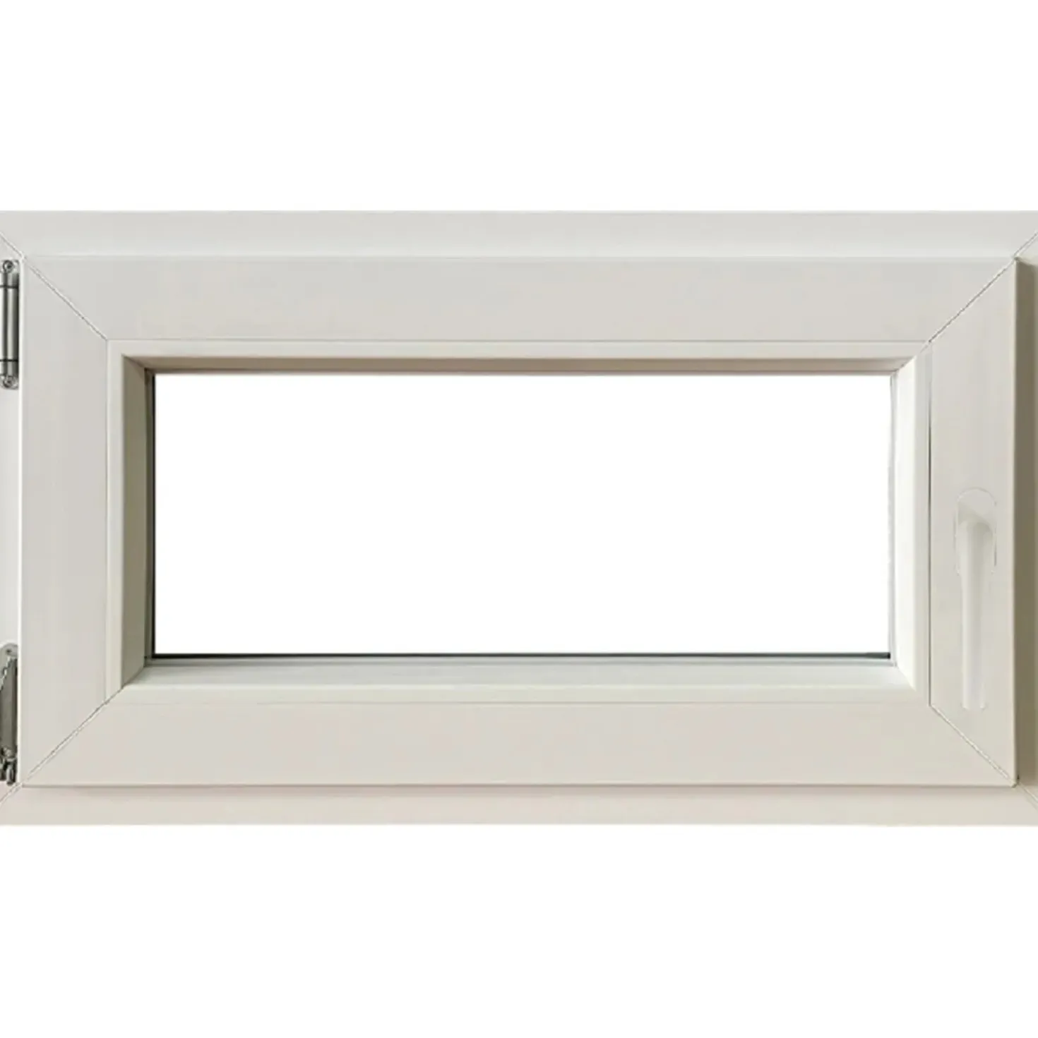 Finestra 1 anta sx PVC 80x45 cm