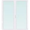 Finestra 2 ante 100 cm x 120 cm destra bianca