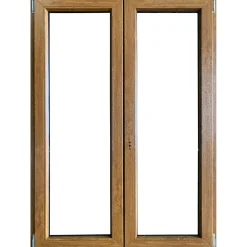 Finestra 2 ante dx pvc color legno 140x100 cm