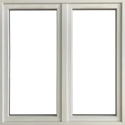 Finestra 2 ante dx PVC 140x140 cm